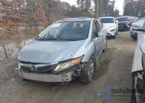 2012 Honda Civic Ex from USA, damaged, VIN 19XFB2F82CE335141